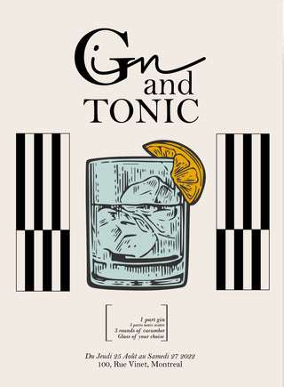 GIN AND TONIC